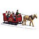 Caroling Sleigh Ride Tischakzent Lemax Harvest Crossing 8x20x6 cm - 63820 s1