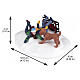 Winter Wipeout accessorio da tavolo Lemax 4x10x9 cm - 63825 s2