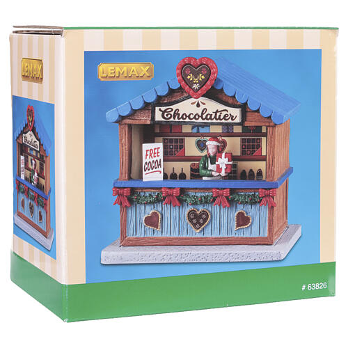 Chocolatier accessorio da tavolo Lemax Caddington Village 11x12x7 cm - 63826 6