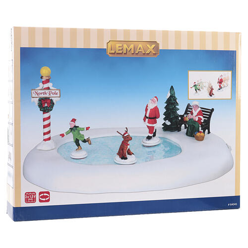 North Pole Ice Follies (4.5V) Zubehör Lemax Santa's Wonderland 13x29x21 cm - 64045 4