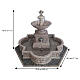 Modular Plaza-fountain fontana funzionante 4.5V Adaptor Lemax 18x22x20 cm - 64061 s2