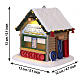 Slopeside Sled Rental accessorio da tavolo Lemax Vail Village 13x13x12 cm - 64683 s2