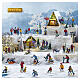 Ski & Snowboard School accessorio da tavolo Lemax Vail Village 12x13x12 cm - 64685 s2