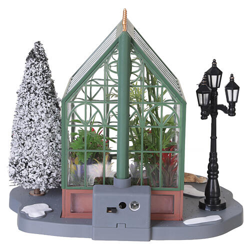 Victorian Greenhouse (4.5V) accessorio da tavolo Lemax 15x17x15 cm - 84347 4