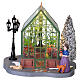 Victorian Greenhouse (4.5V) accessorio da tavolo Lemax 15x17x15 cm - 84347 s1
