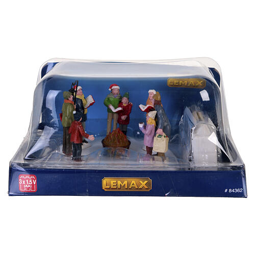 Toasty Caroling (4.5V) Tischakzent Lemax Vail Village 8x14x11 cm - 84362 4