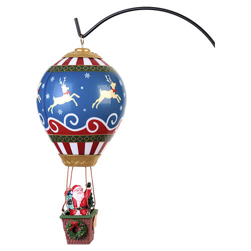 Reindeer Hot Air Balloon (4.5V) Tischakzent Lemax Santa's Wonderland 38x21x12 cm - 84388 3