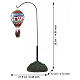 Holiday Cheer Hot Air Balloon (4.5V) Tischakzent Lemax Santa's Wonderland 38x21x12 cm - 84389 s2