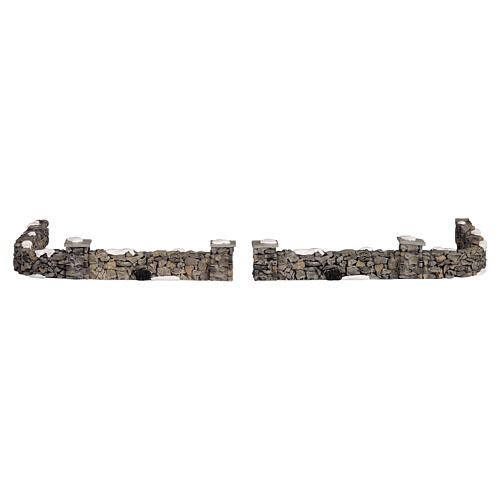 Colonial Stone Wall 10-teiliges Set Lemax 3x66x2 cm - 93304 1