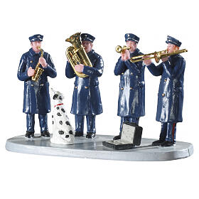 Firehouse Band accessorio da tavolo Lemax Caddington Village 7x13x6 cm - 93421