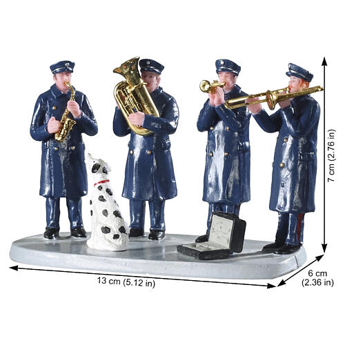 Firehouse Band accessorio da tavolo Lemax Caddington Village 7x13x6 cm - 93421 2