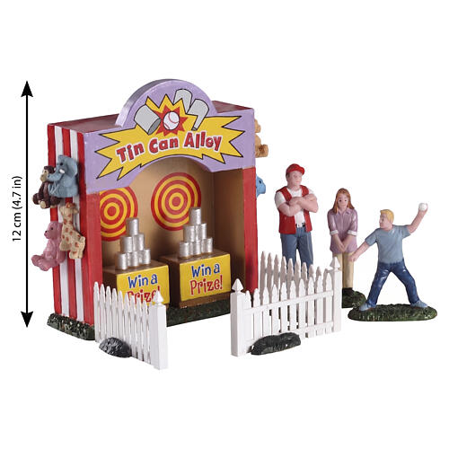 Tin Can Alley set 7 pezzi accessorio da tavolo Lemax Carnival 12x39x4 cm - 93429 2