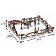 Reindeer Petting Zoo set 17 pezzi accessorio da tavolo Lemax Vail Village 7x24x24 cm - 93434 s2