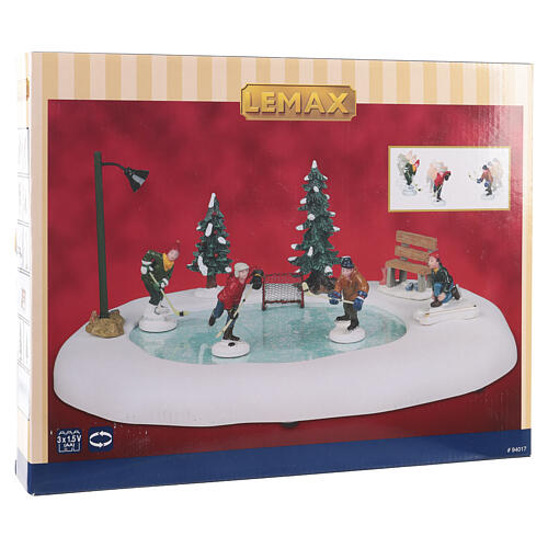 After School Hockey Match (4.5V) Tischakzent Lemax Caddington Village 12x28x20 cm - 94017 4