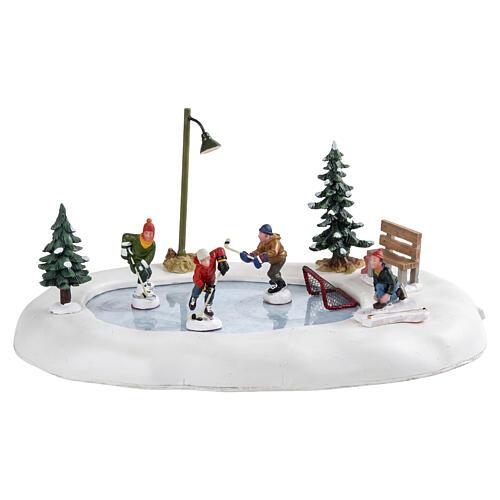 After School Hockey Match (4.5V) accessorio da tavolo Lemax Caddington Village 12x28x20 cm - 94017 1
