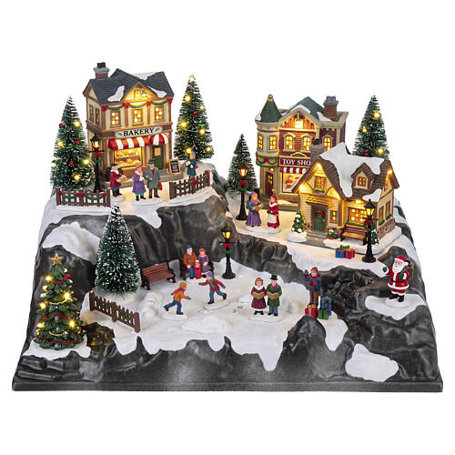 MyVillage Starter Village Basis für Weihnachtsdörfer 15x50x40 cm 2