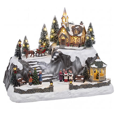 Mini Village MyVillage paesaggio per villaggio natalizio 15x40x25 cm 2