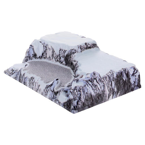 Paesaggio Full Colour Trentino MyVillage per villaggio natalizio 15x50x40 cm 4