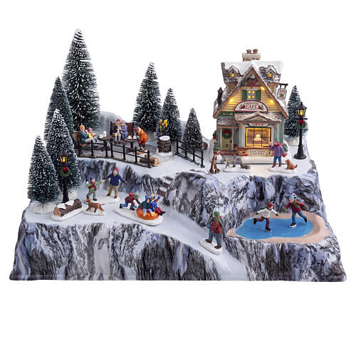 Lagazuoi MyVillage base paesaggistica Full Colour 20x60x40 cm 2