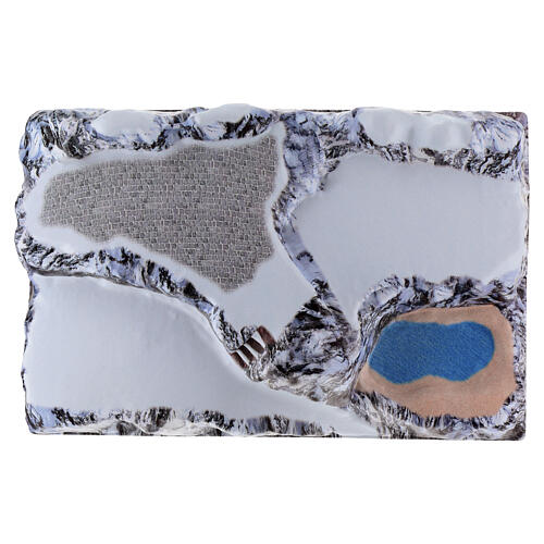 Lagazuoi MyVillage base paesaggistica Full Colour 20x60x40 cm 6