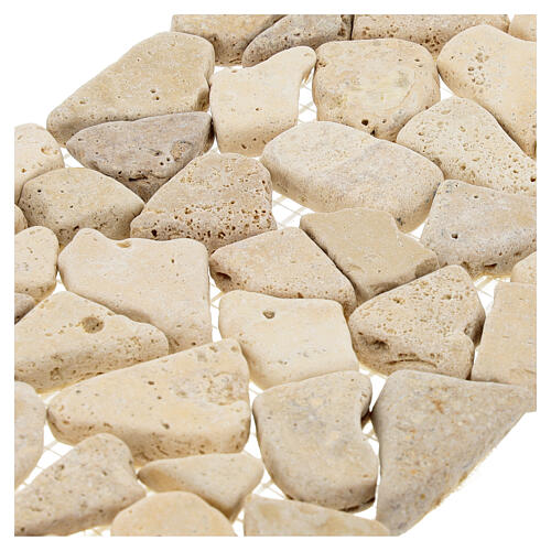 Tappetino MyVillage effetto pietra beige 30x15 cm 3