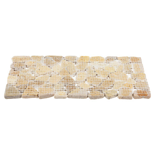 Tappetino MyVillage effetto pietra beige 30x15 cm 4