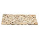 Tappetino MyVillage effetto pietra beige 30x15 cm s1