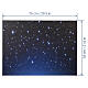 Sfondo luminoso MyVillage effetto stelle 55x75 cm s3