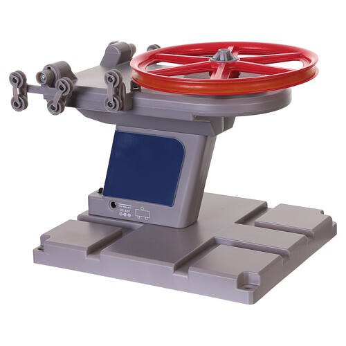 Impianto di risalita Basic Jägerndorfer con seggiola blu e rossa 20x20x20 cm scala 1:32 2