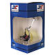 Seggiola Jägerndorfer a 4 posti rossa e nera 15x5x5 cm scala 1:32 s5
