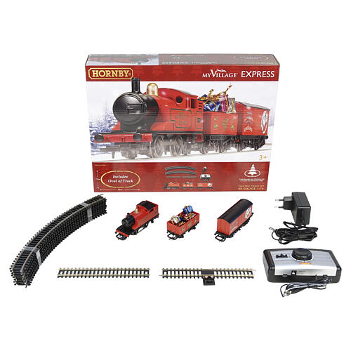 Treno MyVillage Express set completo con circuito 95x75 cm scala 1:76 14