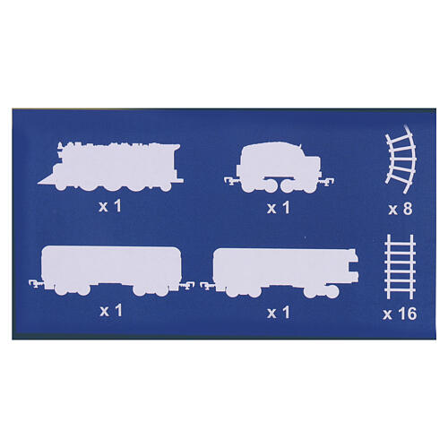 The Polar Express Lionel Zugset mit Gleisstrecke 165x104 cm 10