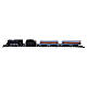 The Polar Express Lionel Zugset mit Gleisstrecke 165x104 cm s4