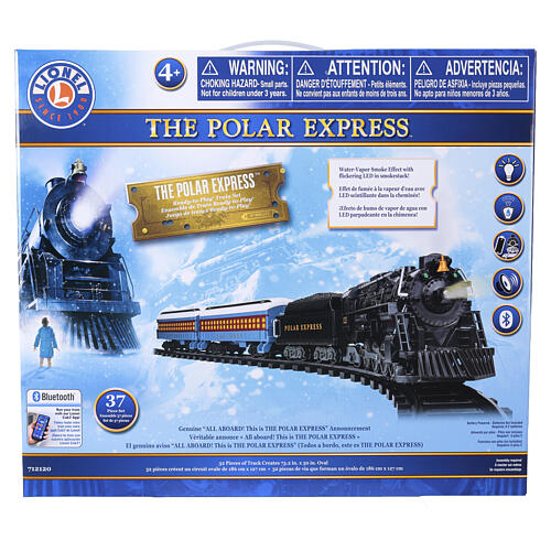 Treno Lionel The Polar Express Ready to Play con circuito 186x127 cm 2
