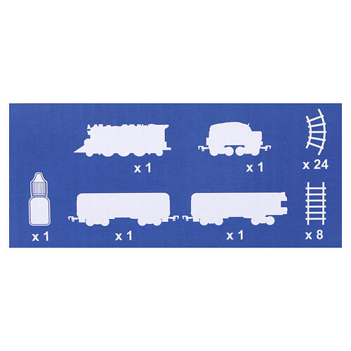 Treno Lionel The Polar Express Ready to Play con circuito 186x127 cm 12