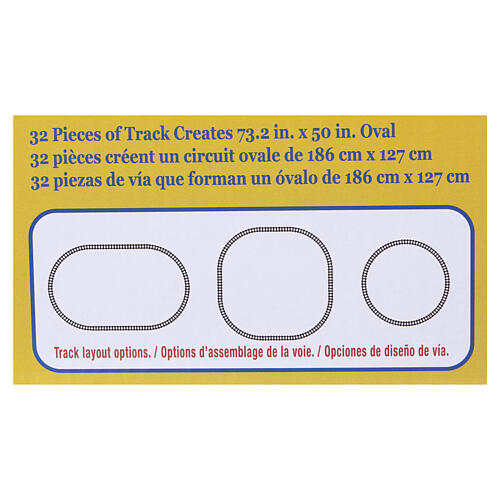 Treno Lionel The Polar Express Ready to Play con circuito 186x127 cm 16