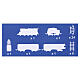 Treno Lionel The Polar Express Ready to Play con circuito 186x127 cm s12