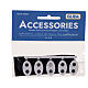 Piastrine magnetiche Glida set da 5 pezzi per figurine s1