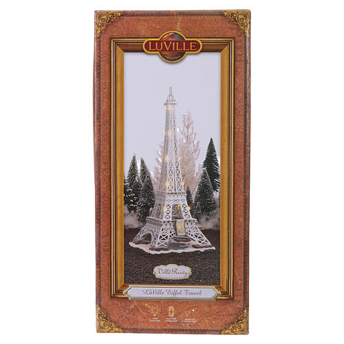 LuVille Eiffel Tower Eiffelturm Ville de Reidy 32x16x14 cm - 1015130 7