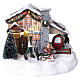 Piste Hotel Hotel an der Skipiste LuVille Schneewald 19x22,5x17 cm - 1033797 s1