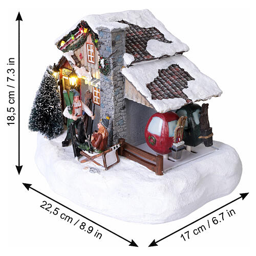 Piste Hotel by LuVille, Schneewald collection, 7.3x8.9x6.7 in - 1033797 3