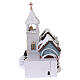 Kyrka Nordische Kirche LuVille Schneewald 20x14x15 cm - 1036038 s7