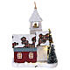 Kyrka igreja nórdica LuVille Schneewald 20x14x15 cm - 1036038 s5