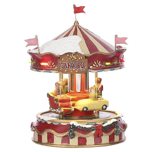 Little Carousel piccola giostra LuVille Ville de Reidy 18x13x13 cm - 1084797 1