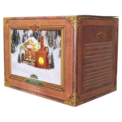 Beer Brewery cervejaria LuVille Schneewald 22x31x20 cm - 1101048 6