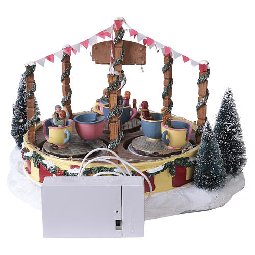 Tea Cup Carousel Tassenkarussell LuVille Ville de Reidy 18x27x26 cm - 1101058 6