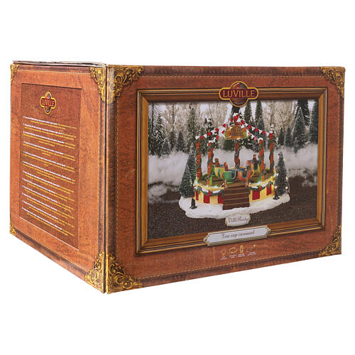 Tea Cup Carousel Tassenkarussell LuVille Ville de Reidy 18x27x26 cm - 1101058 7