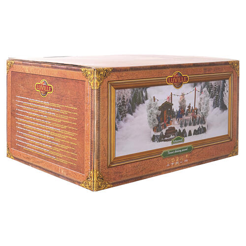 Forest skating pound Eisfläche im Wald LuVille Schneewald 18x30x28 cm - 1107752 7