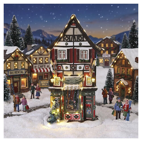 Wintersport shop negozio di sport invernali LuVille Sledgeholm 28x18x8 cm - 1113122 2