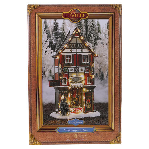 Wintersport shop negozio di sport invernali LuVille Sledgeholm 28x18x8 cm - 1113122 6